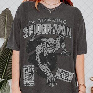 The Amazing Spider Man Shirt, Spiderman Comic Shirt, Marvel Avengers Spiderman